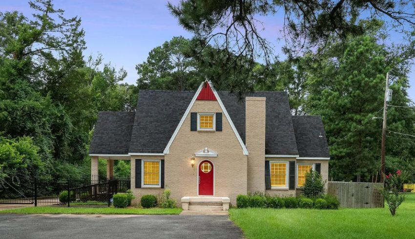 Louisiana Tudor Style Home