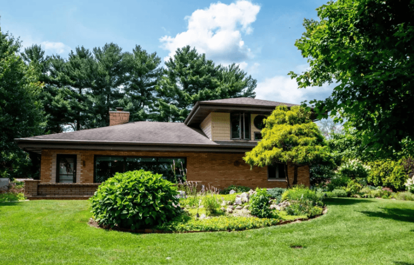 brick illinois home