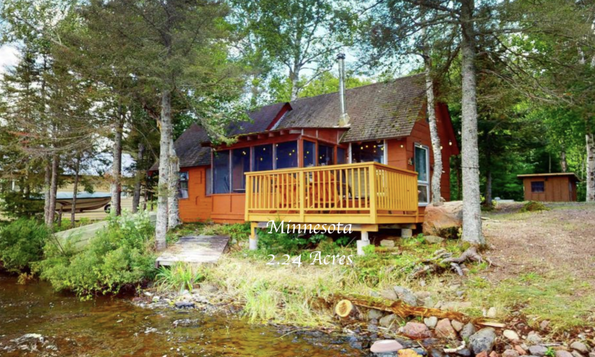 lakefront Minnesota cabin