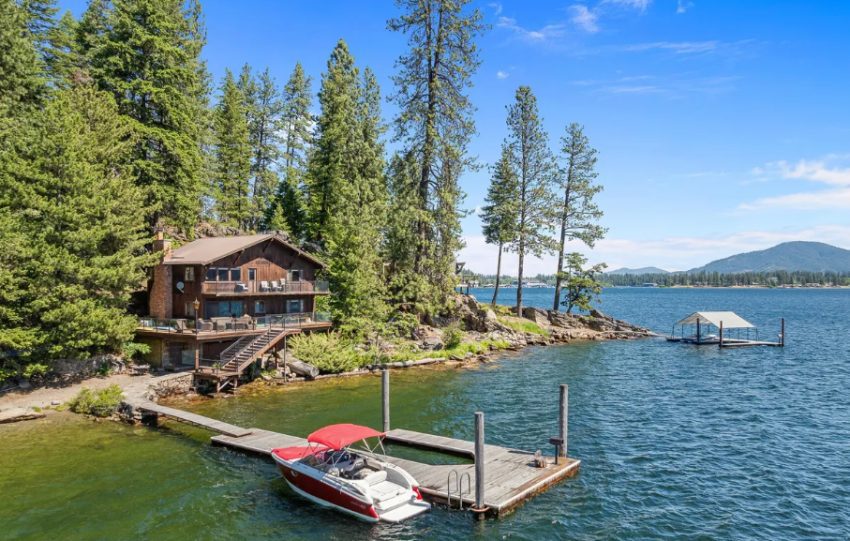 Idaho Lakefront Home